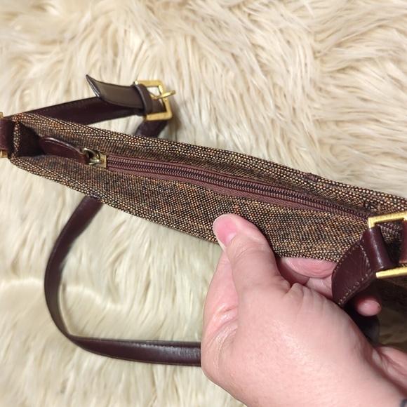 Vintage Brown Etienne Aigner purse bag - Picture 5 of 7